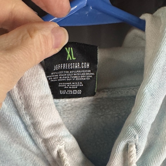 Jeffrey Star Tie-Dye Hoodie with Star Logo - Picture 4 of 6